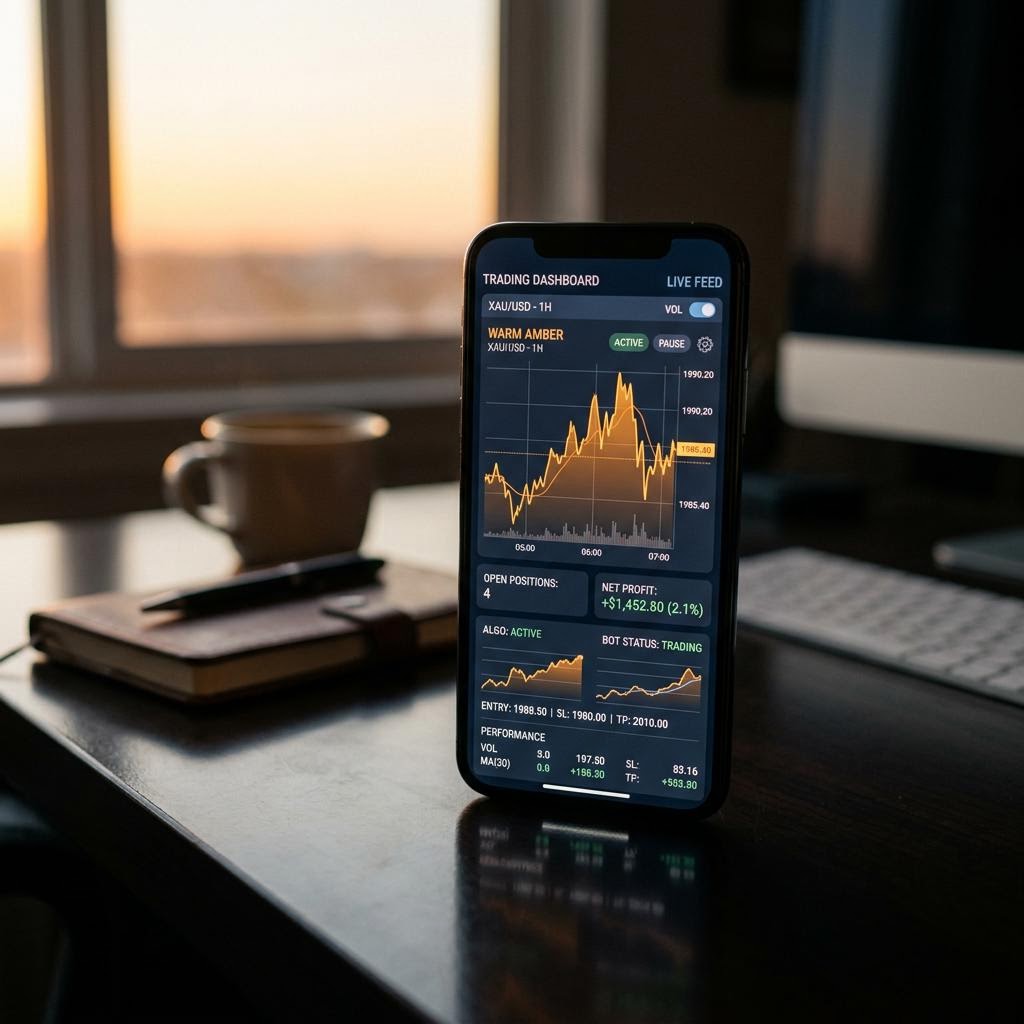 Dashboard interattiva Rendivanto su smartphone